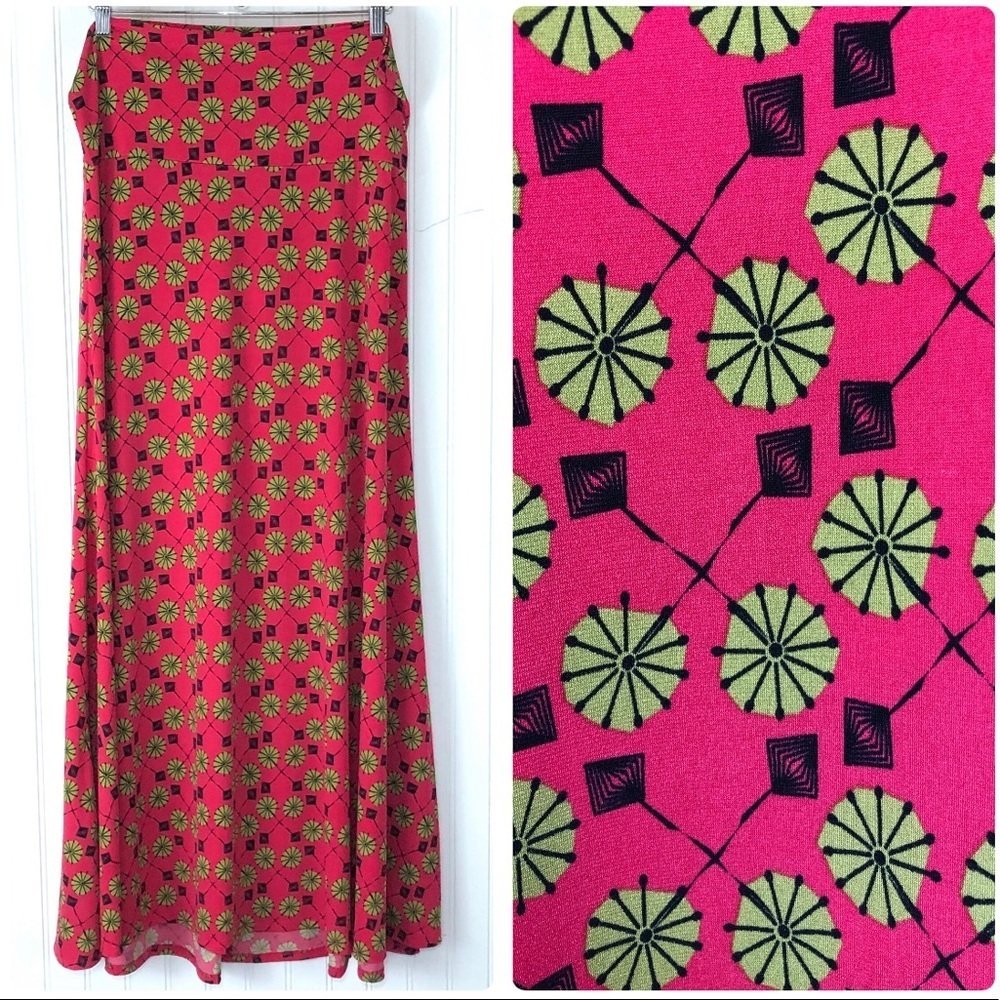 LuLaRoe Geometric Maxi Skirt XL